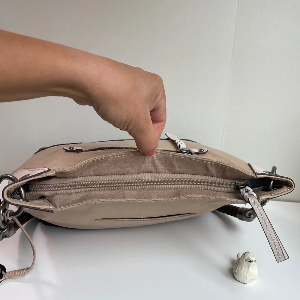 The Sak Genuine Leather Shoulder Bag